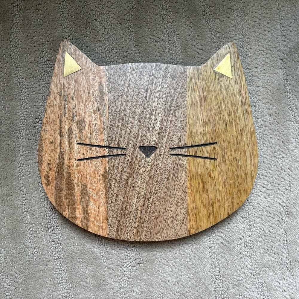 Brand New Urban Outfitters Kitty Cutting Board!
